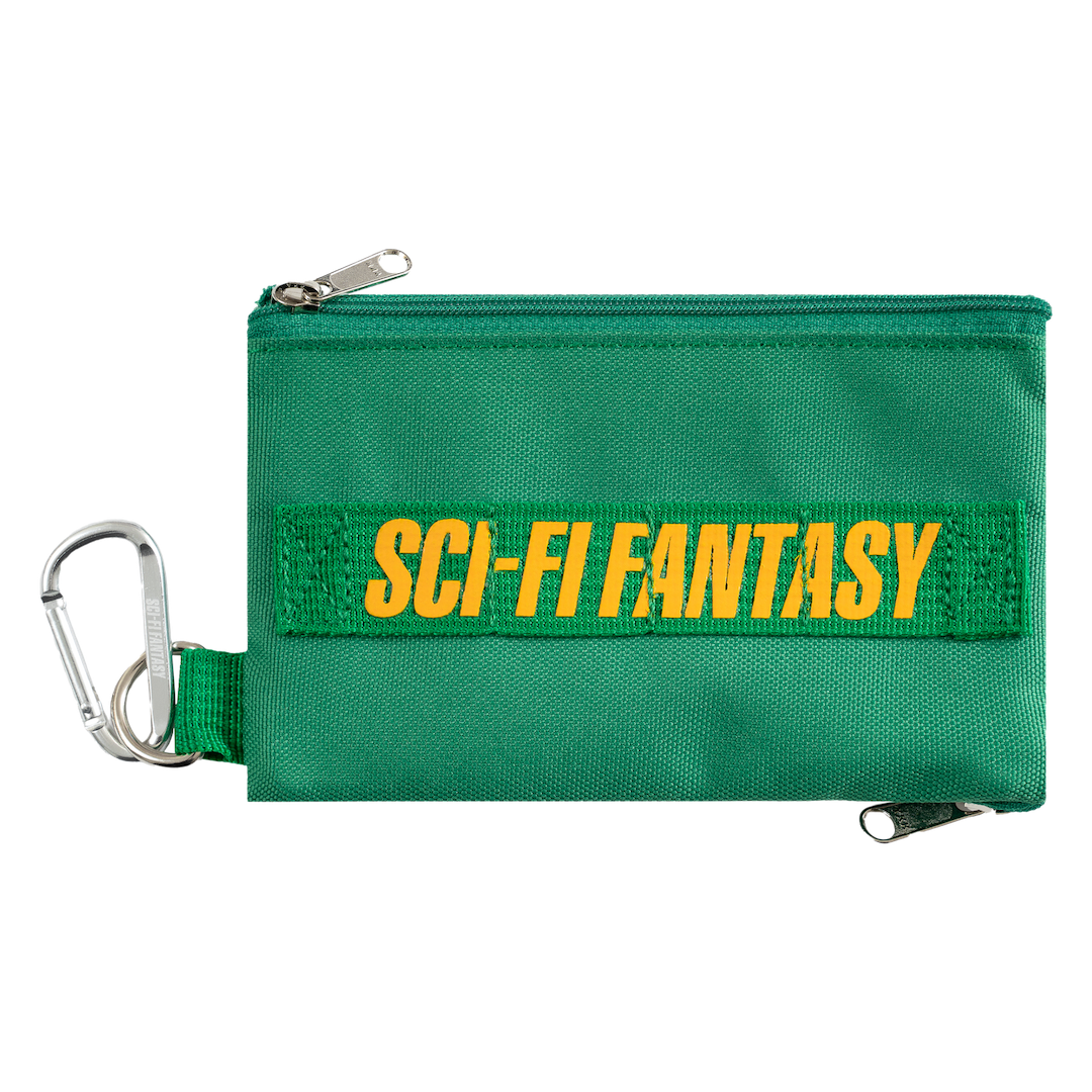 Sci Fi Fantasy Carry All Pouch Green