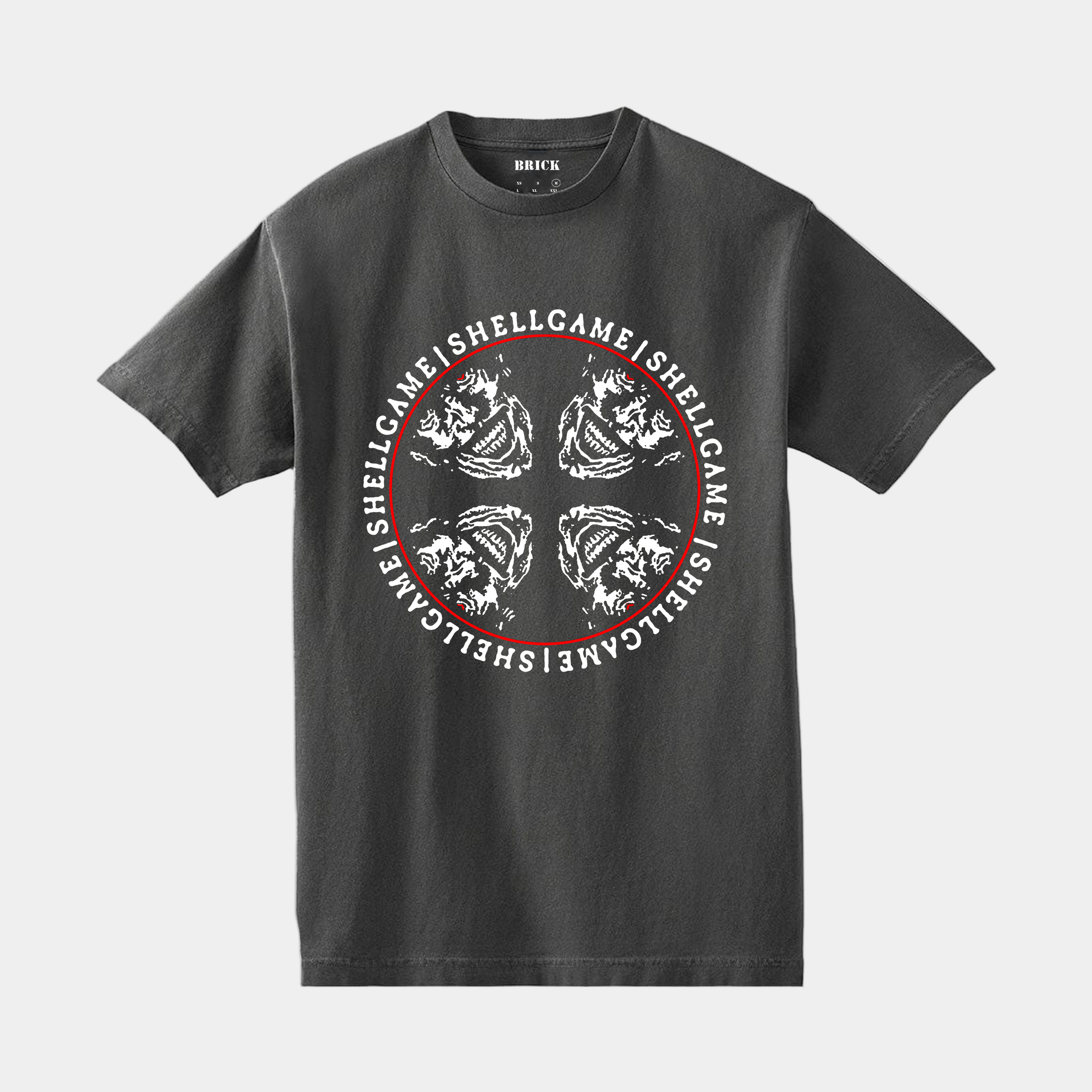 Shellgame T-Shirt Garment Dyed Black