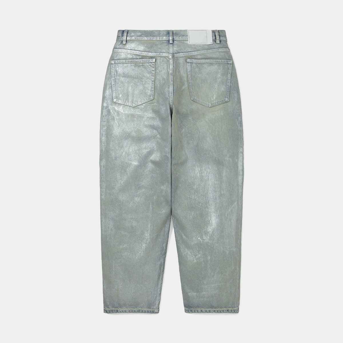 thisisneverthat Metal Relaxed Jeans Silver
