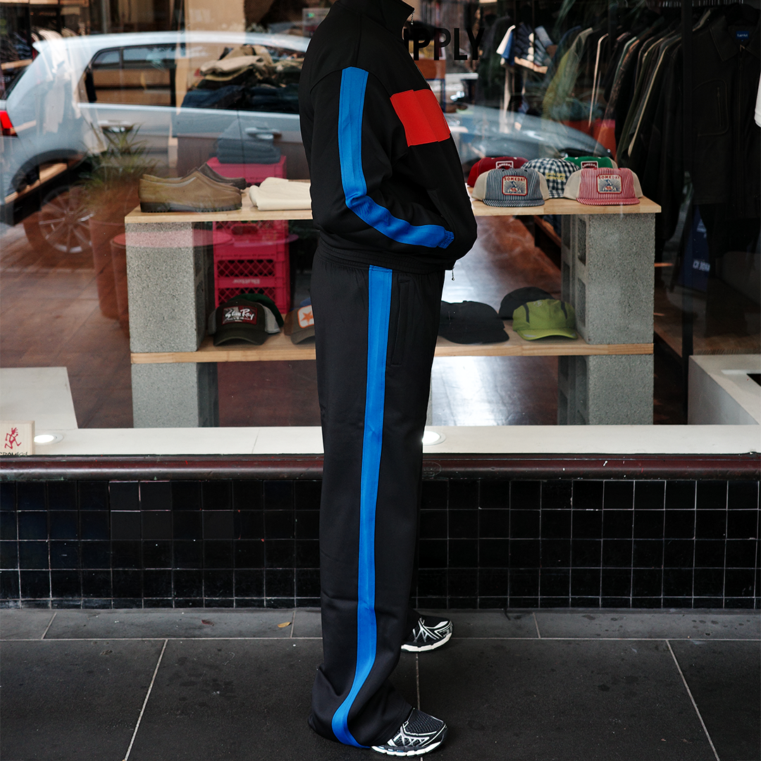 Pearls Runner Track Pants Black