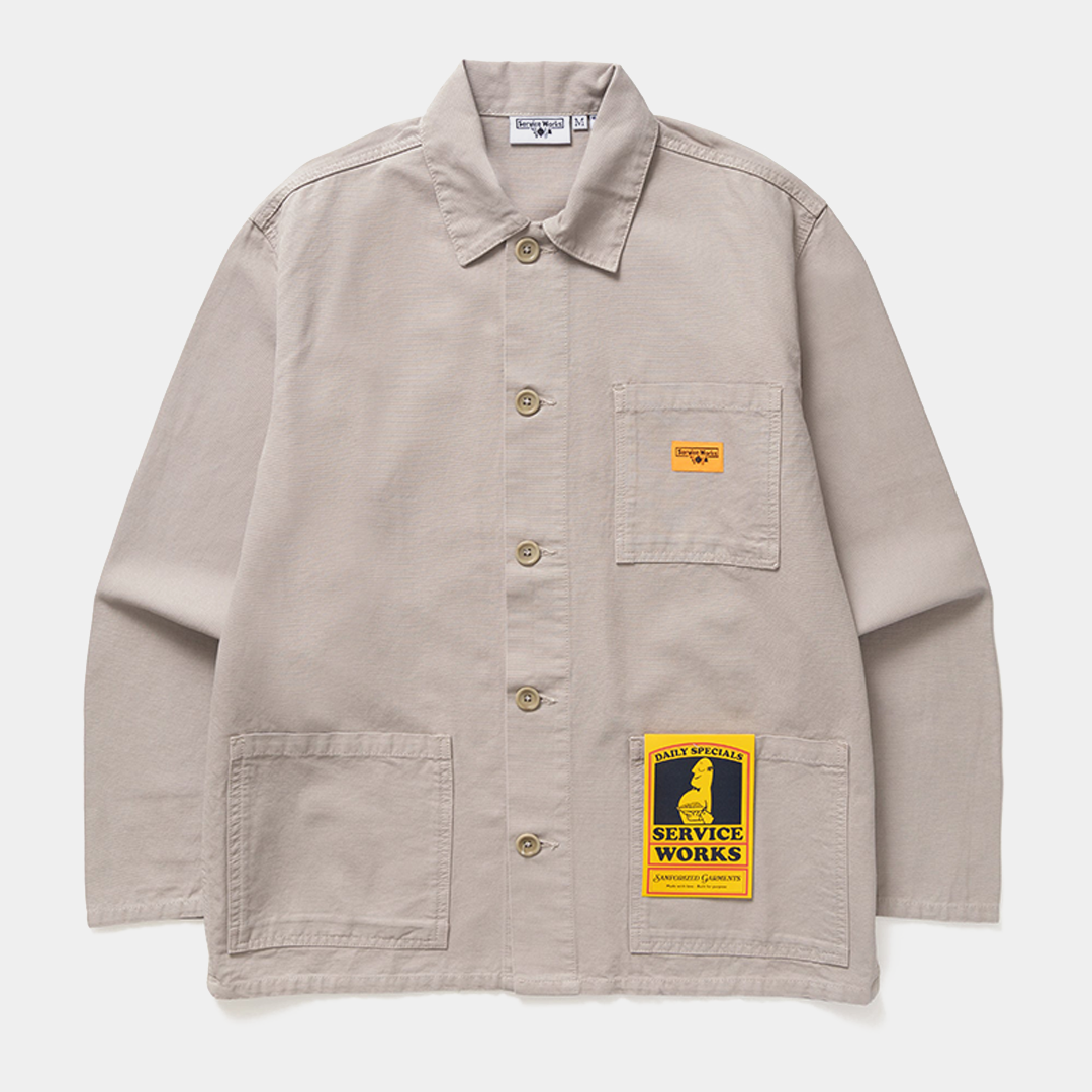 Service Works Classic Chore Shirt Stone