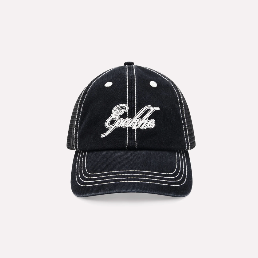 Epokhe Hauler Trucker Cap Washed Black