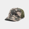 Butter Sigil Trucker Cap Spray Camo