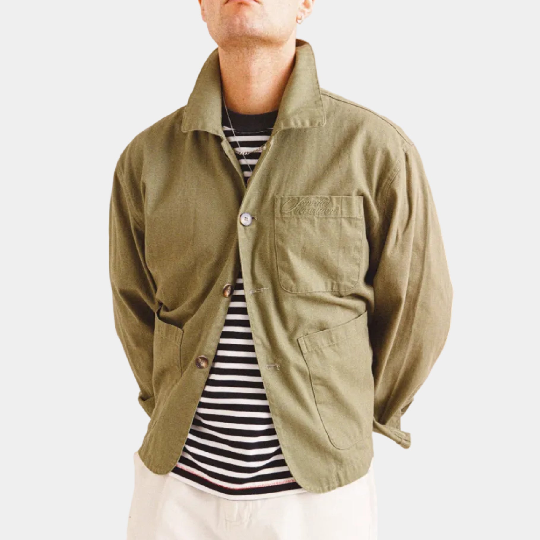 Someday Everywear Chore Coat Olive