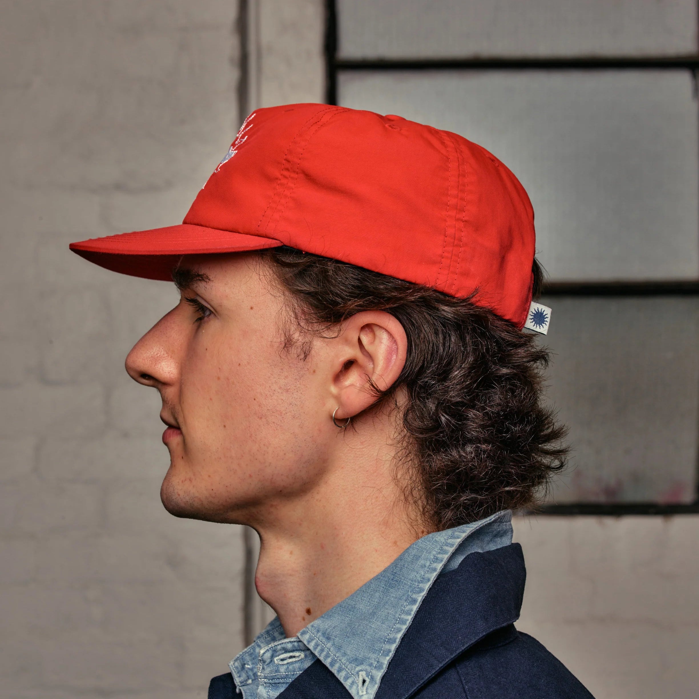 Someday Logo Cap Red Nylon