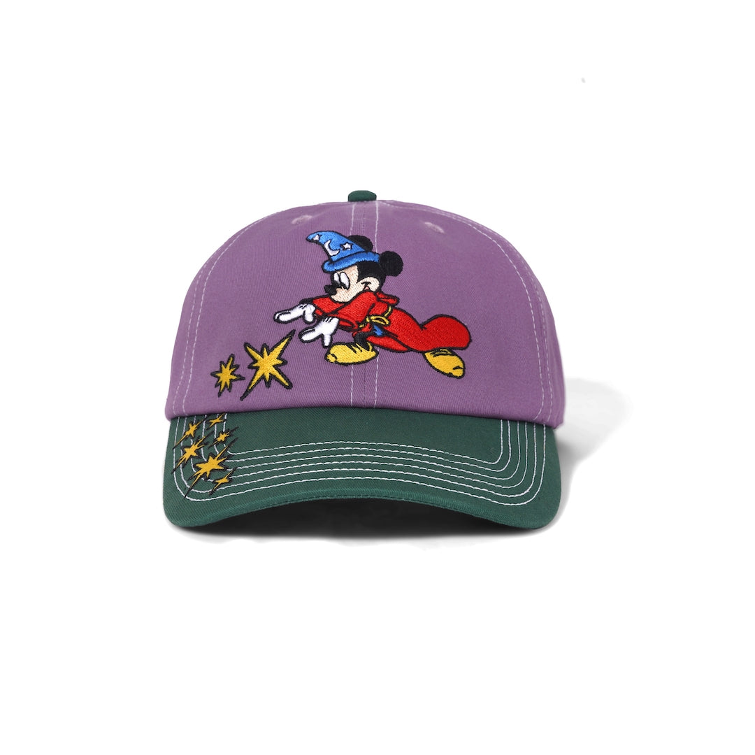 Butter Goods x Fantasia Sorcerer 6 Panel Cap Berry + Forest