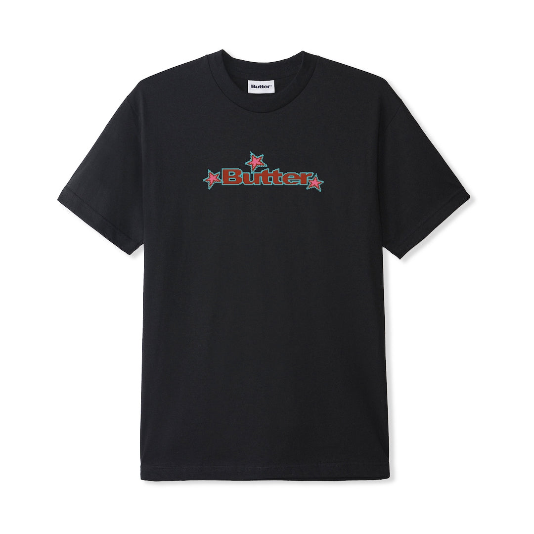 Butter Goods Star Logo Tee Black