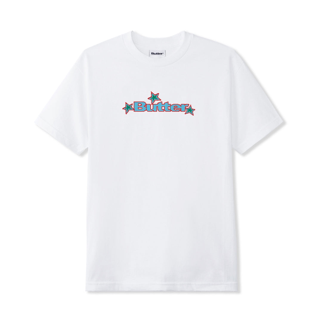 Butter Good Star Logo Tee White