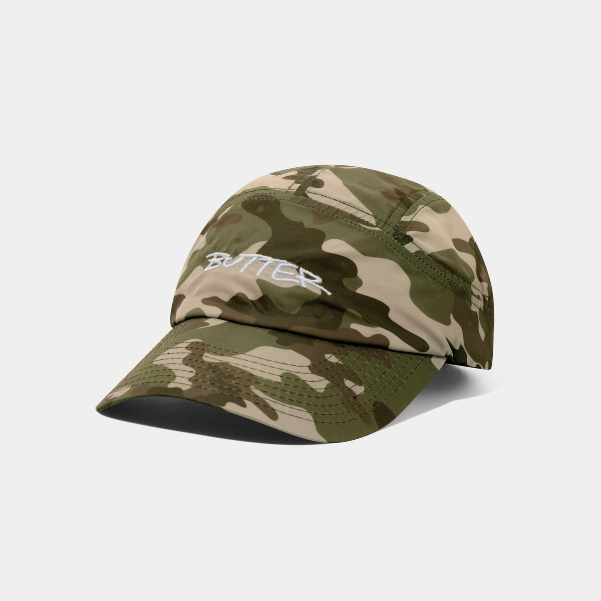 Butter Stride Running Cap Woodland Camo