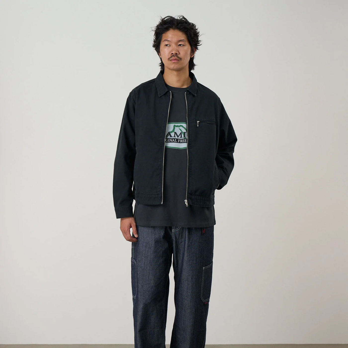 Gramicci Taos Canvas Jacket Black