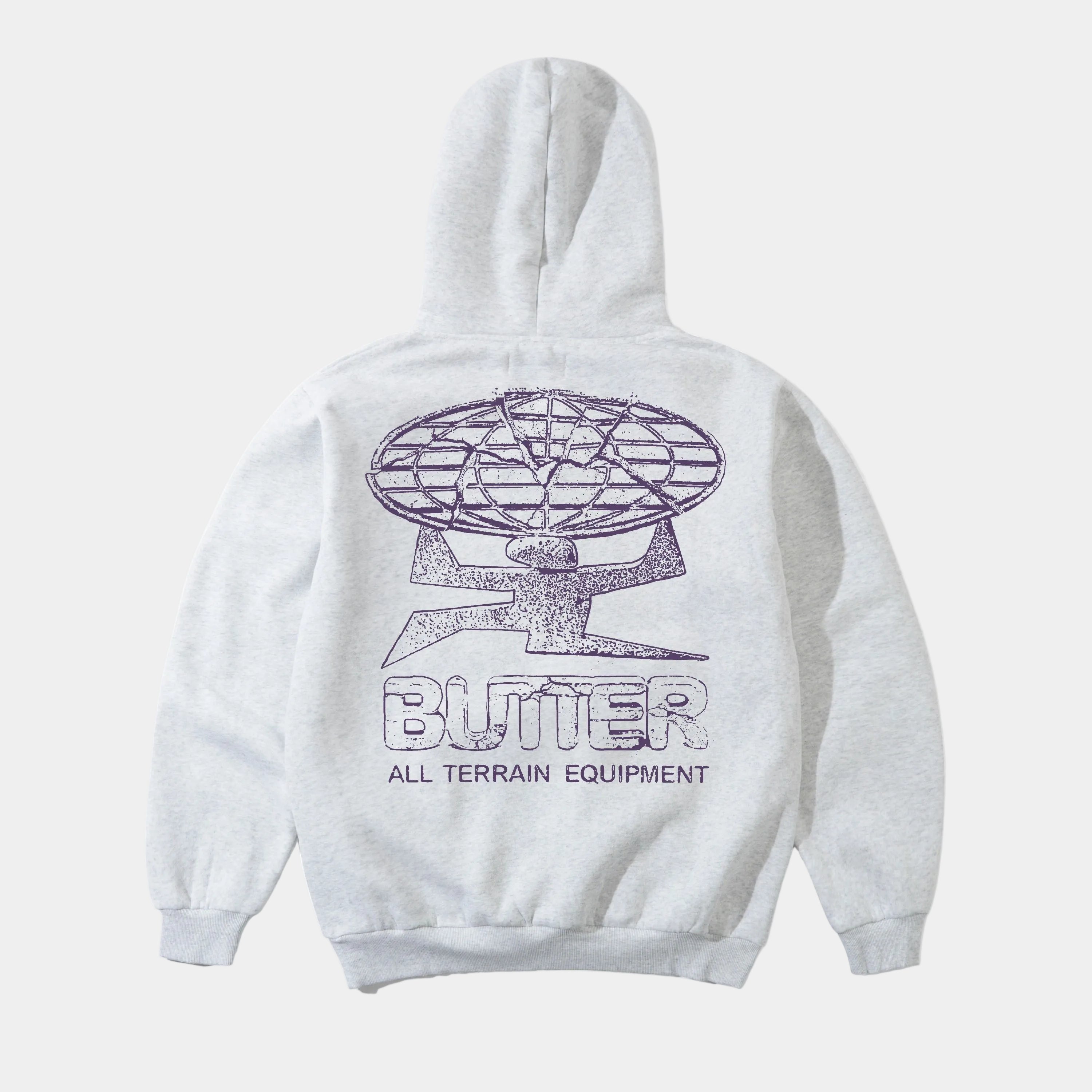 Butter Terrain Pullover Hood Ash
