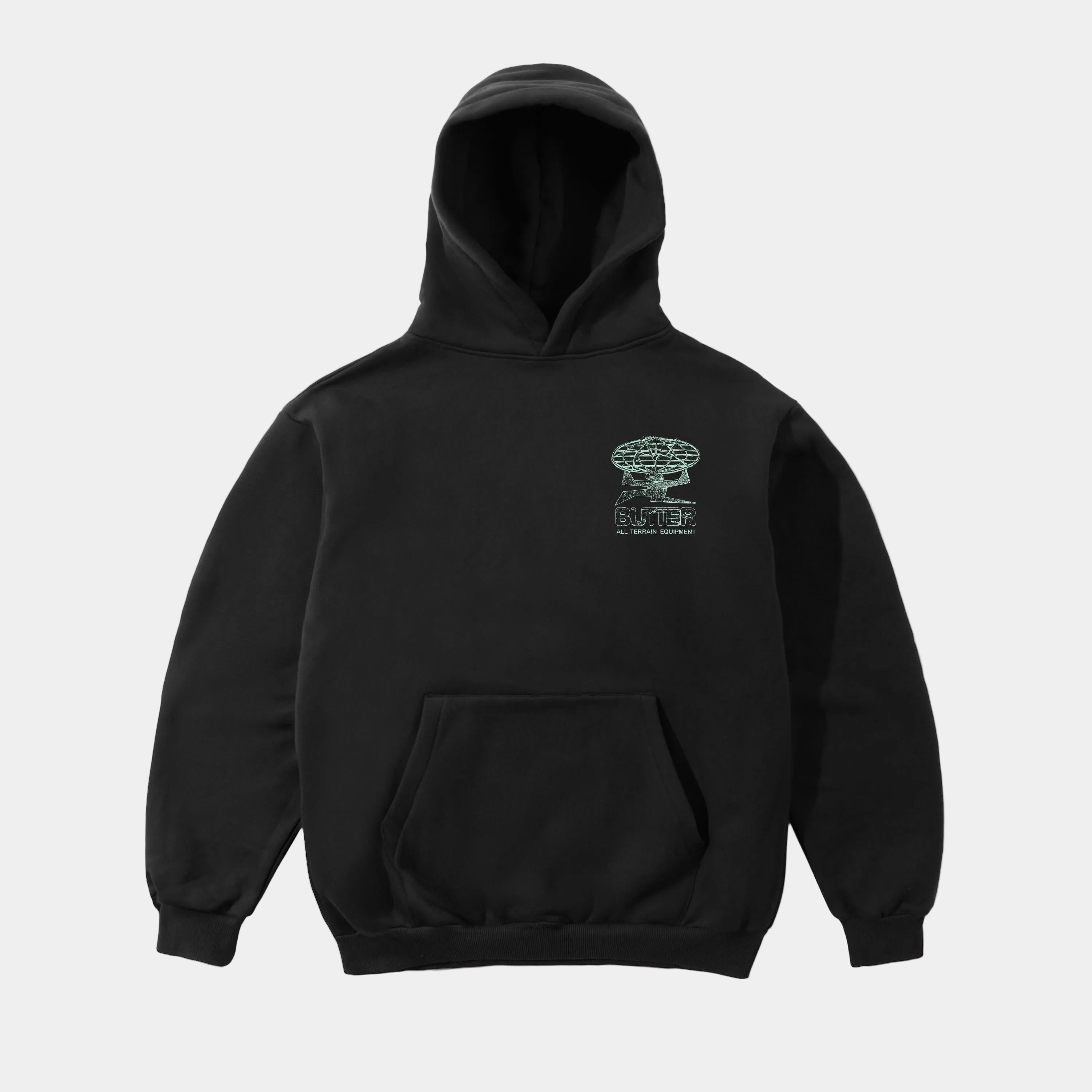 Butter Terrain Pullover Hood Black