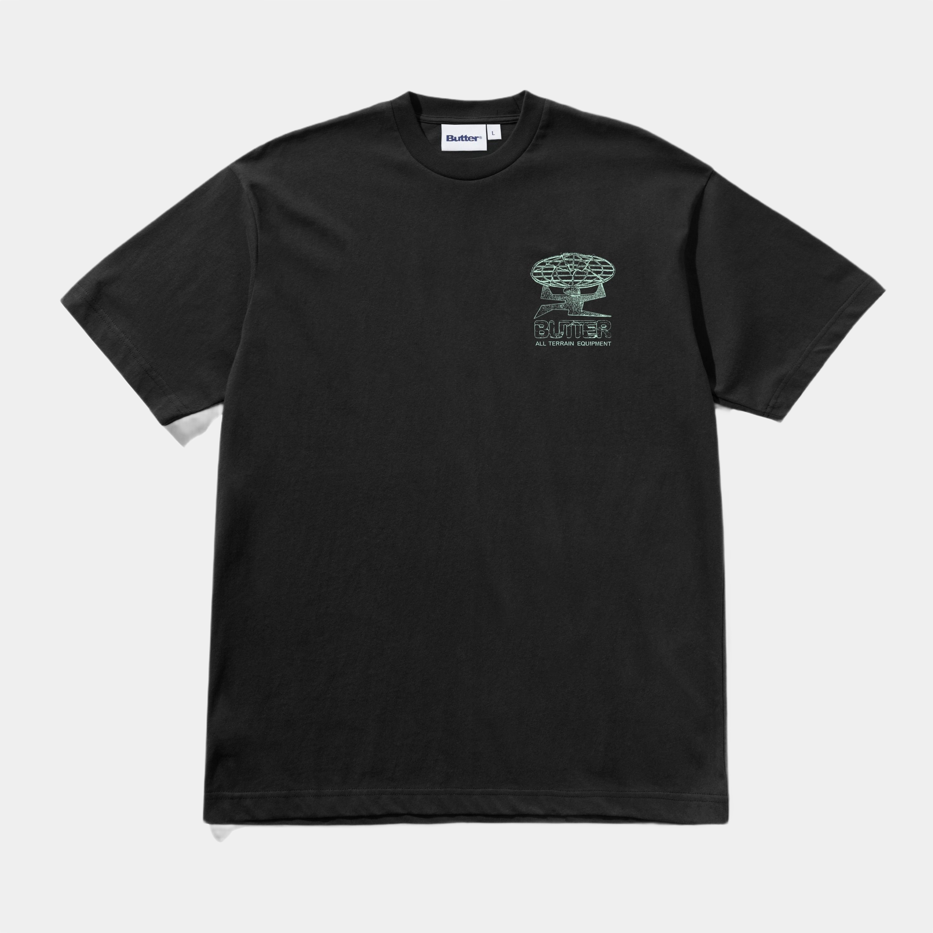 Butter Terrain Tee Black
