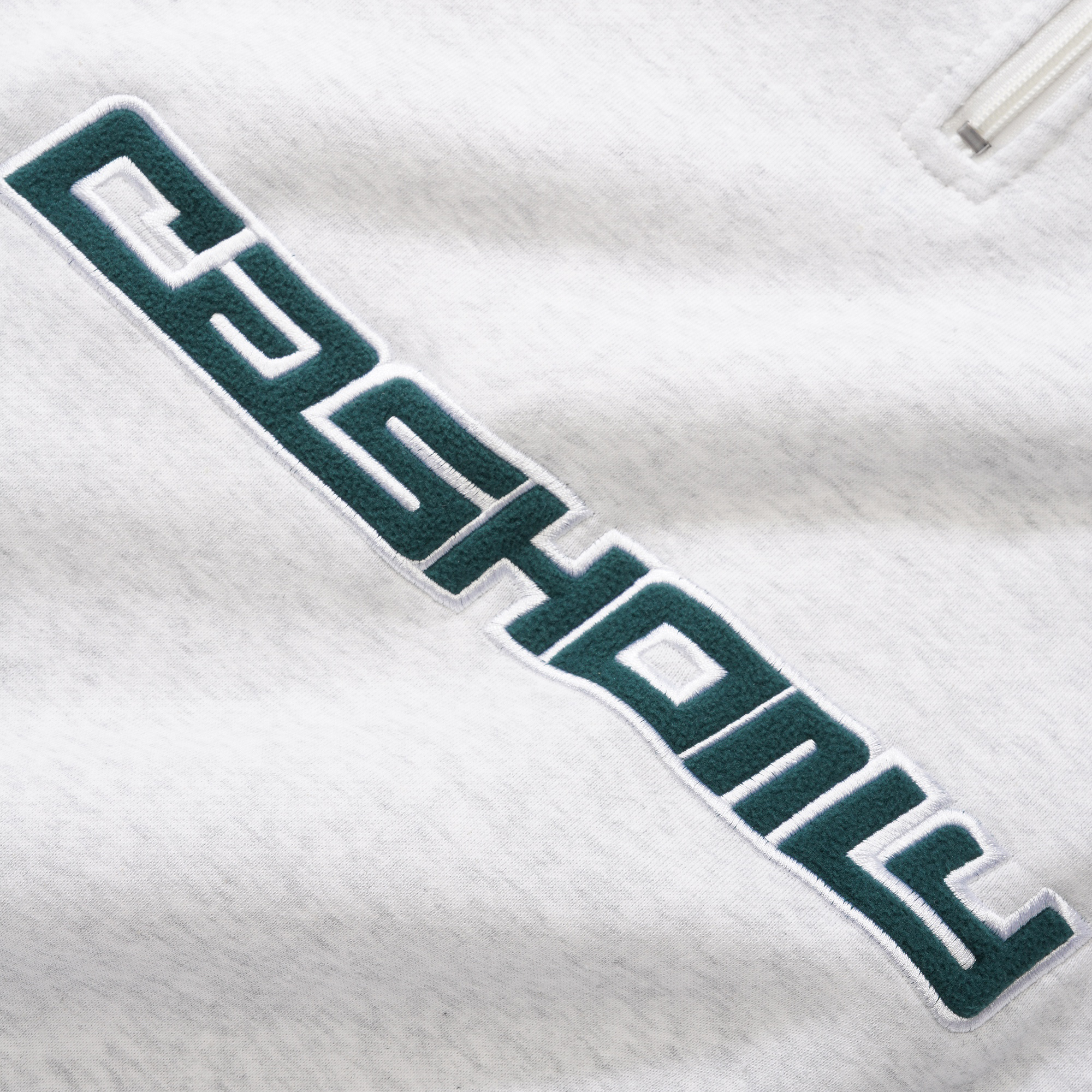 Cash Only Track 1/4 Zip Pullover Ash