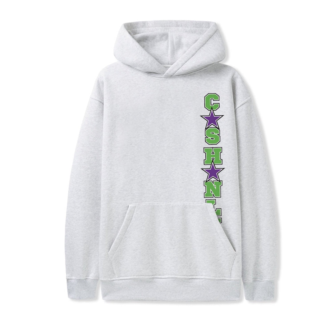 Cash Only Track Pullover Hood Ash Grey