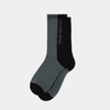 Polar Skate Co. Rib Socks 50/50 Black