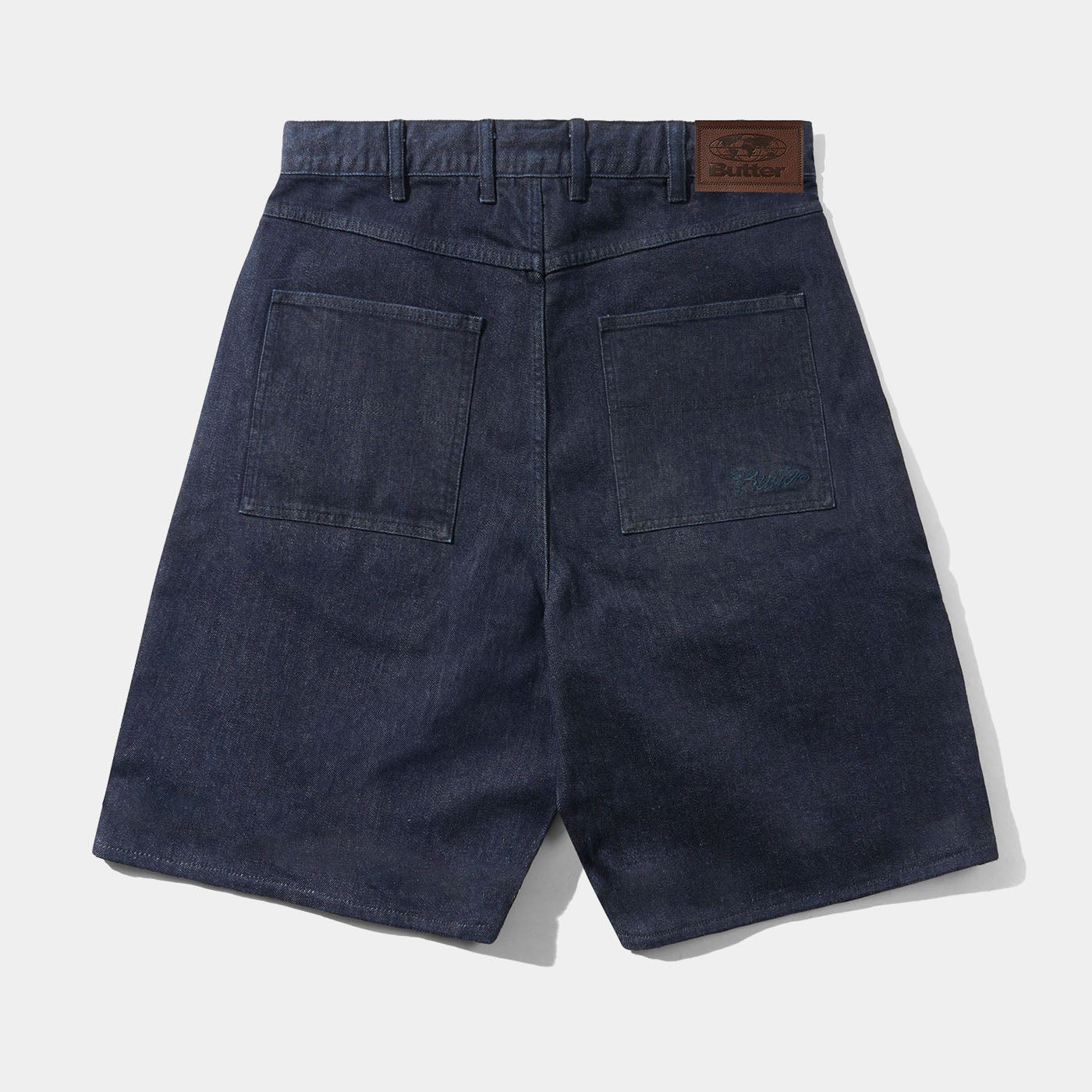 Butter Trim Denim Shorts Rinsed Indigo