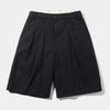 Butter Pleated Shorts Washed Black