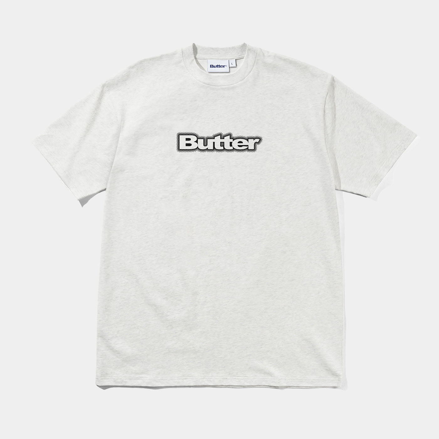 Butter Radiant Logo Tee Ash