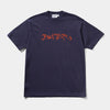 Butter Scrawling Tee Navy