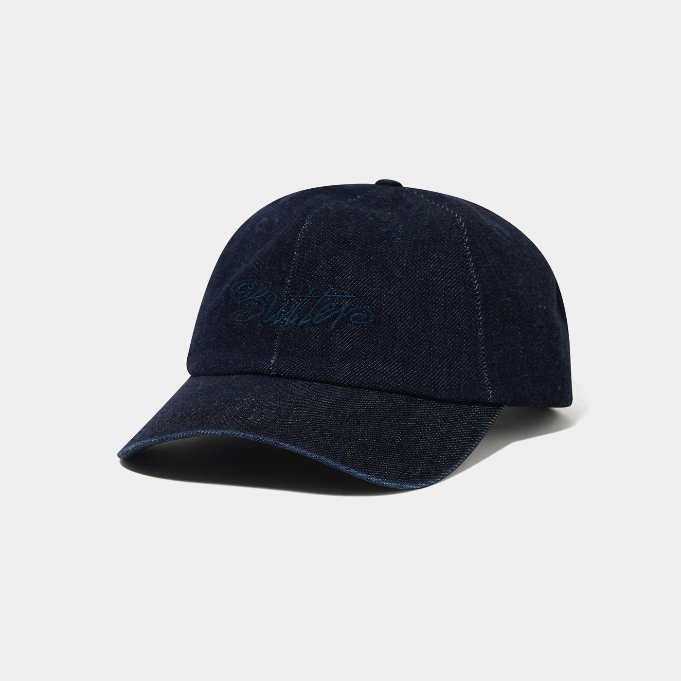 Butter Jive 6 Panel Cap Rinsed Indigo