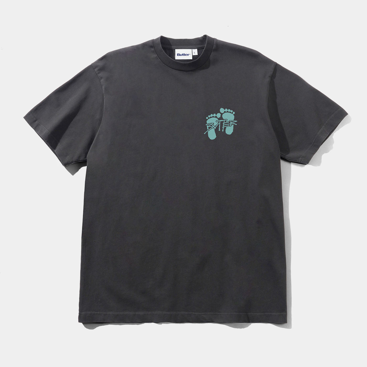 Butter Footprints Tee Black