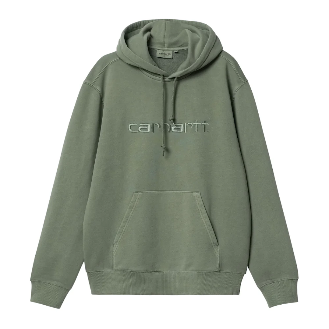 Carhartt WIP Hooded Duster Sweat Park Garment Dyed