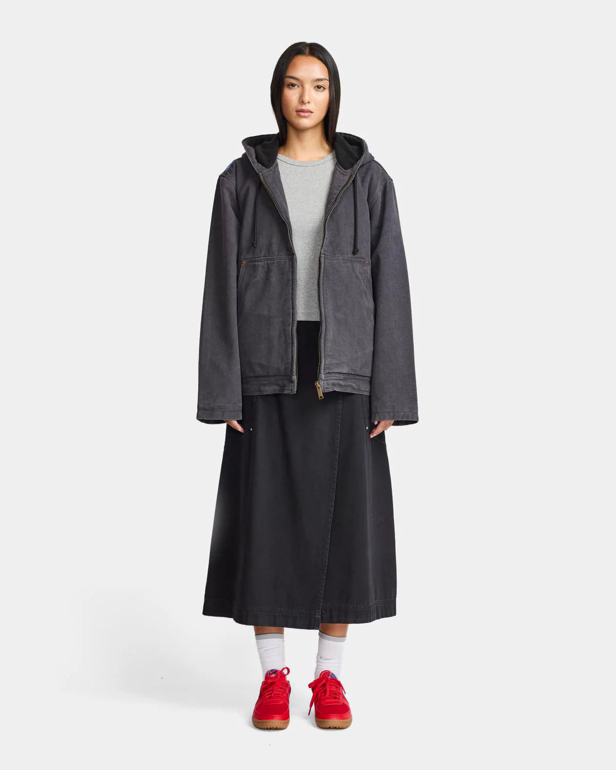 Larriet Women’s Wrap Skirt Used black