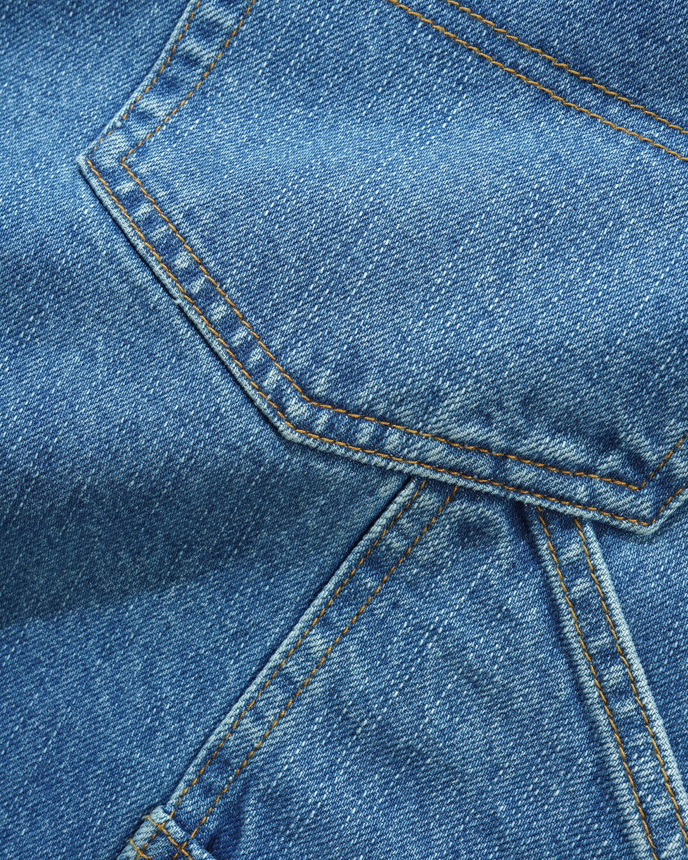 Butter Weathergear Denim Shorts Streaky Indigo