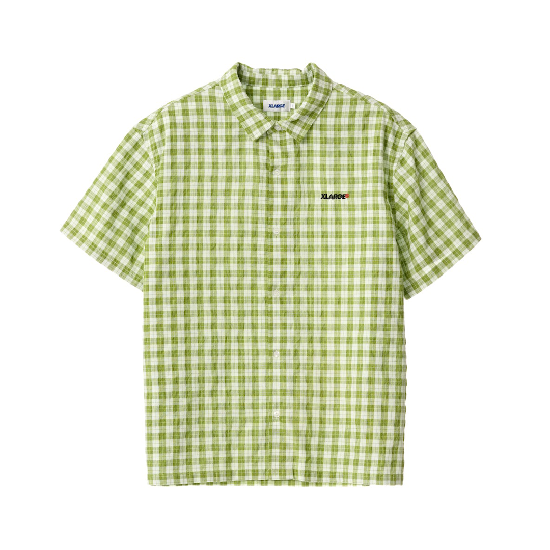 Xlarge 91 Oxford SS Shirt Green Check