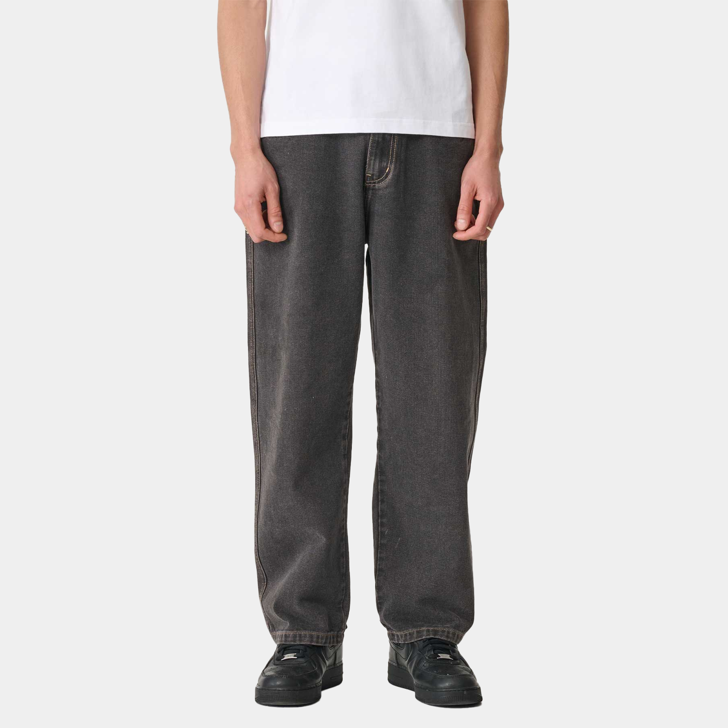 XLARGE Bull Denim 91 Pant Washed Black