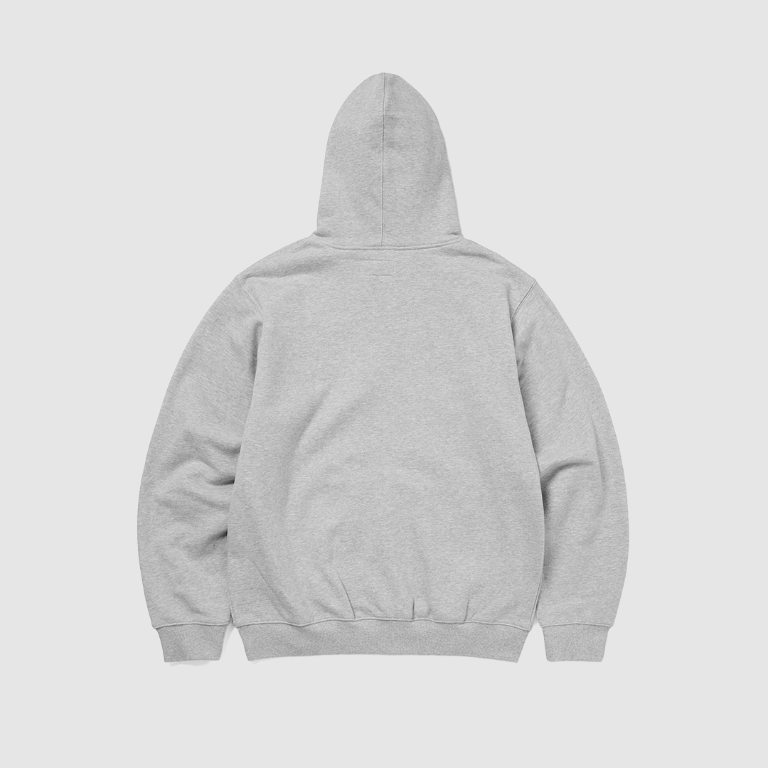 thisisneverthat T.N.T Classic HDP Zip Up Sweat Heather Grey