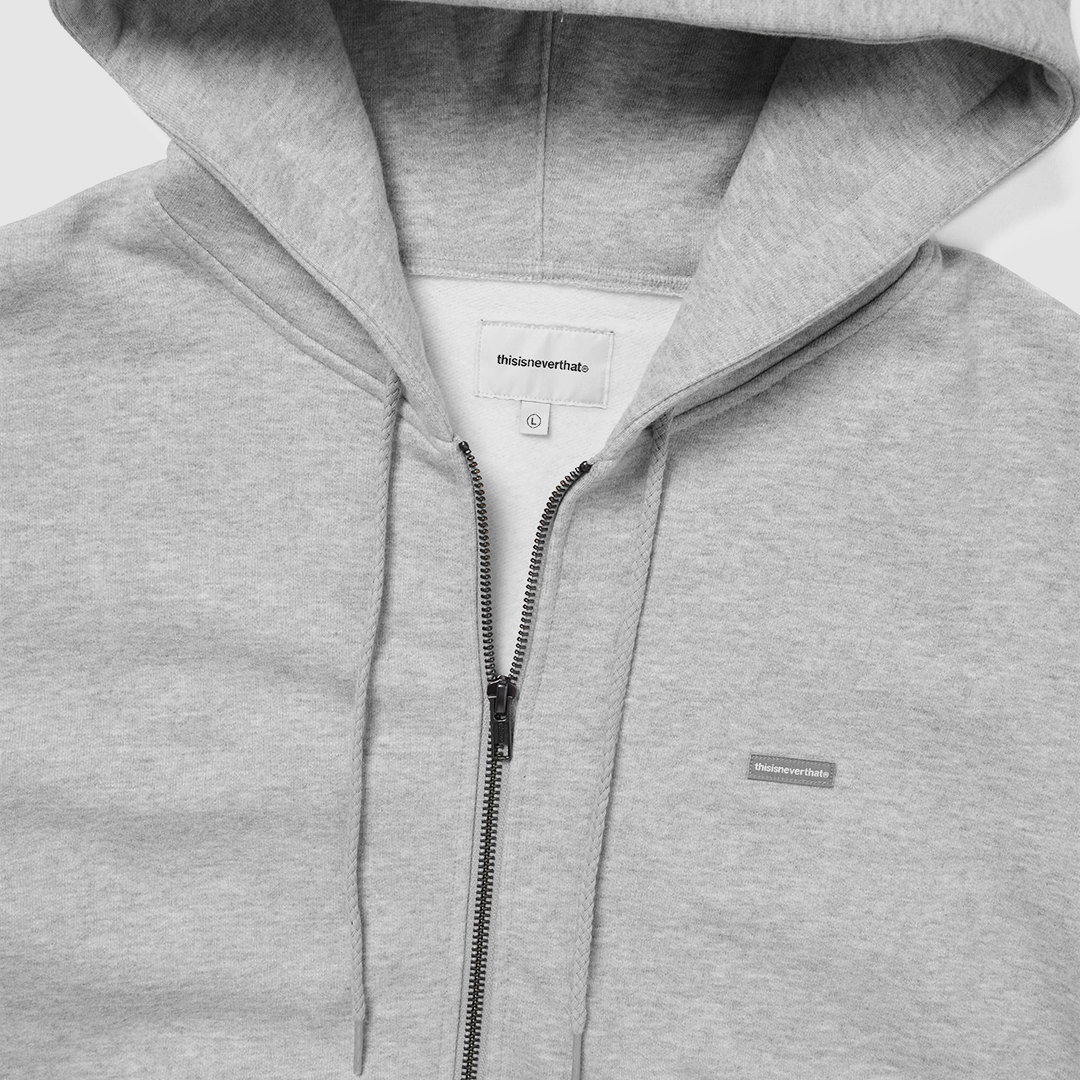 thisisneverthat T.N.T Classic HDP Zip Up Sweat Heather Grey thisisneverthat T.N.T Classic HDP Zip Up Sweat Heather Grey