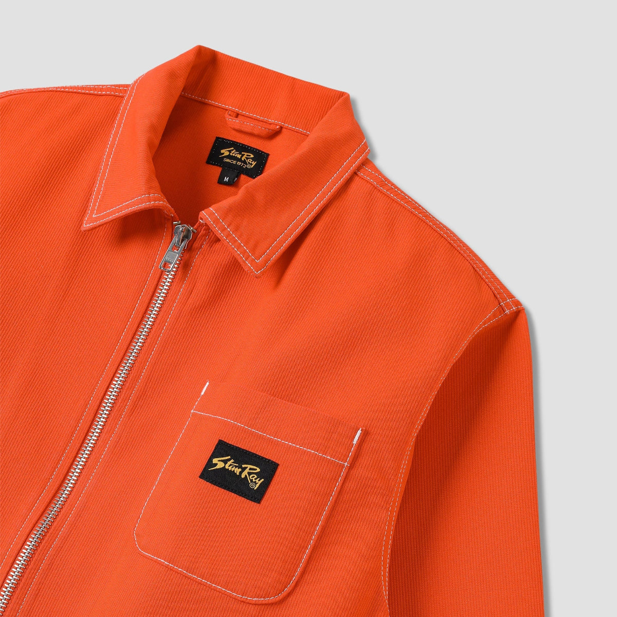 Stan Ray Zip Shirt Faded Red Bedford