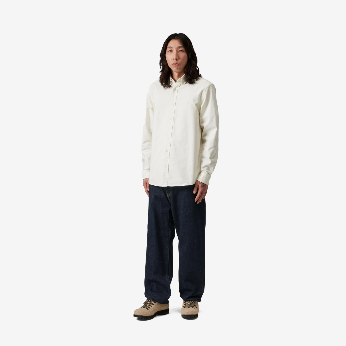 Carhartt WIP Aaron Pant Blue Rinsed