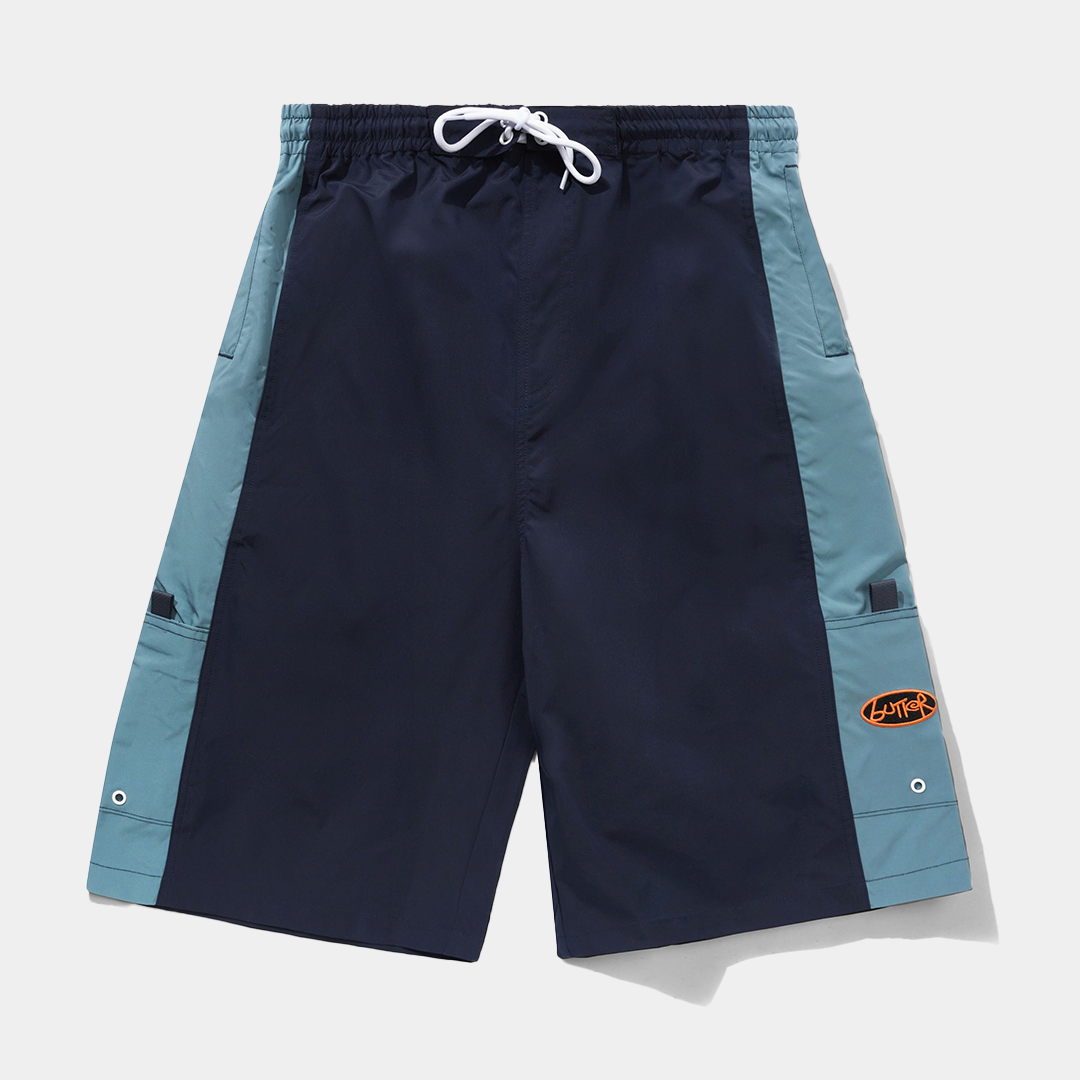 Butter Abseil Boardshorts Navy + Sky