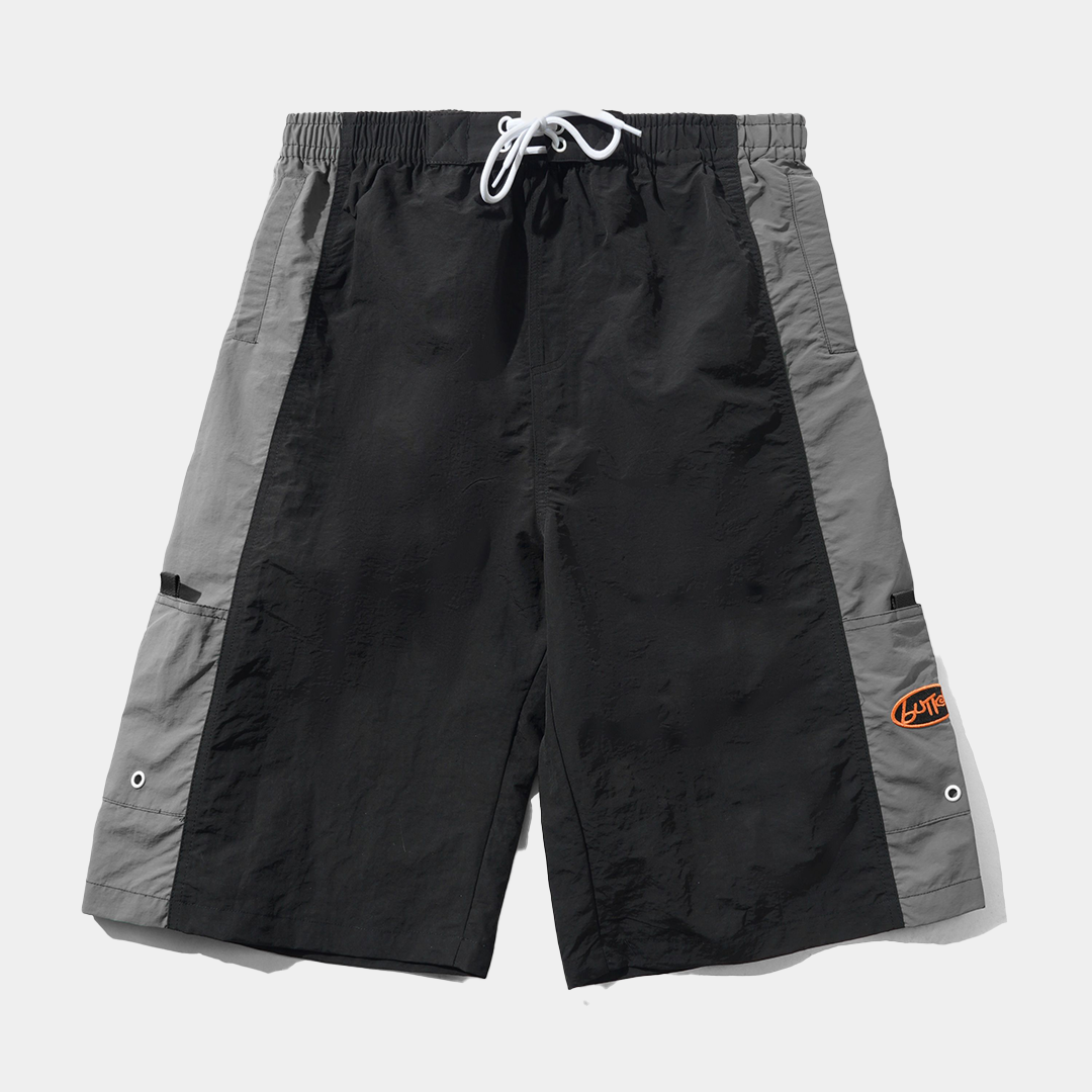 Butter Abseil Boardshorts Black + Charcoal