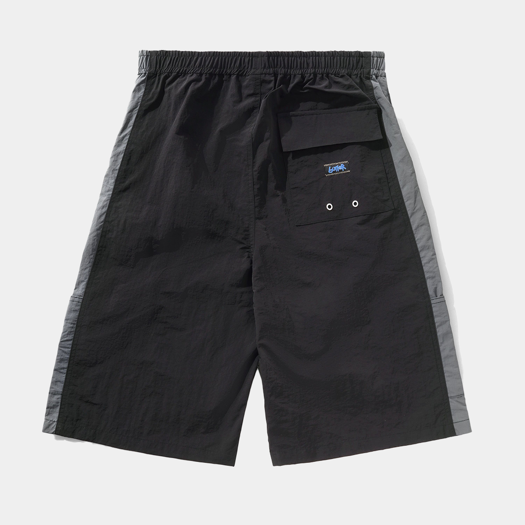 Butter Abseil Boardshorts Black + Charcoal