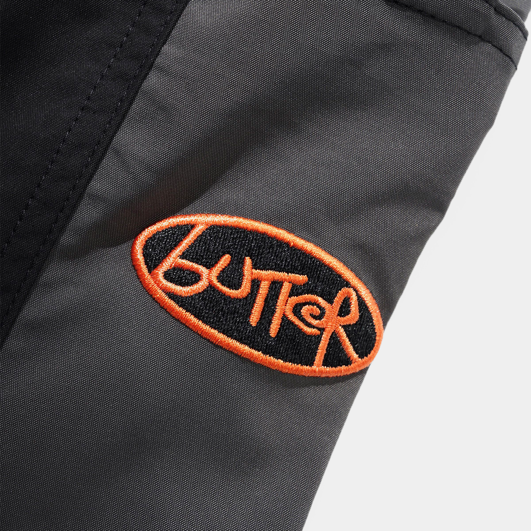 Butter Abseil Boardshorts Black + Charcoal
