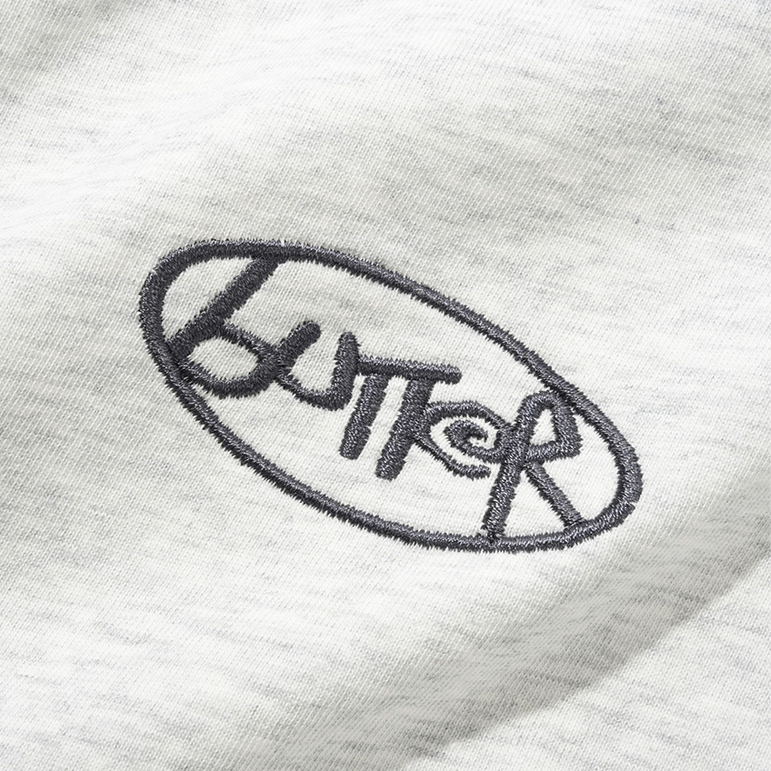 Butter Abseil Panel Tee Ash