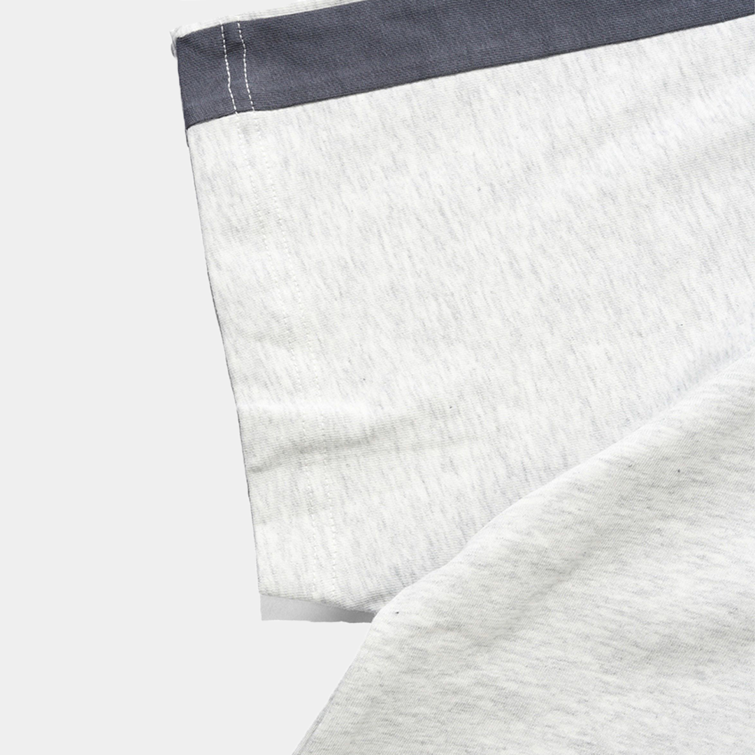 Butter Abseil Panel Tee Ash
