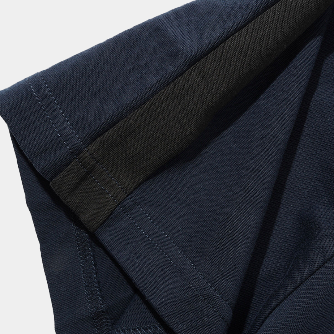 Butter Abseil Panel Tee Navy