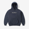Butter Alloy Logo Pullover Hood Lead Blue