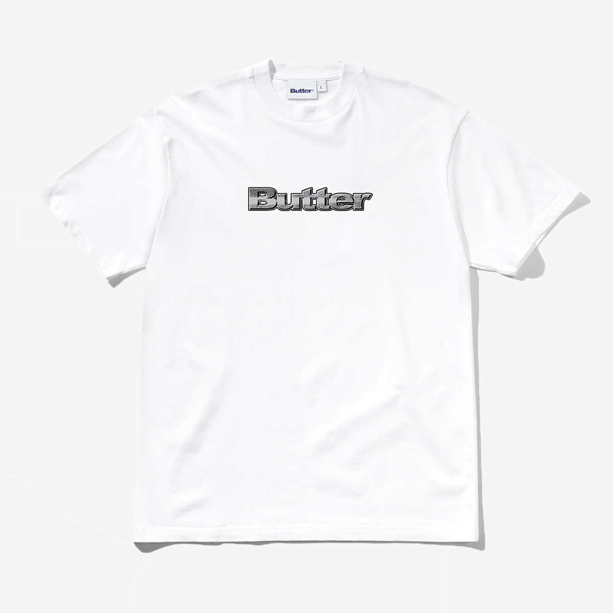 Butter Alloy Logo Tee White