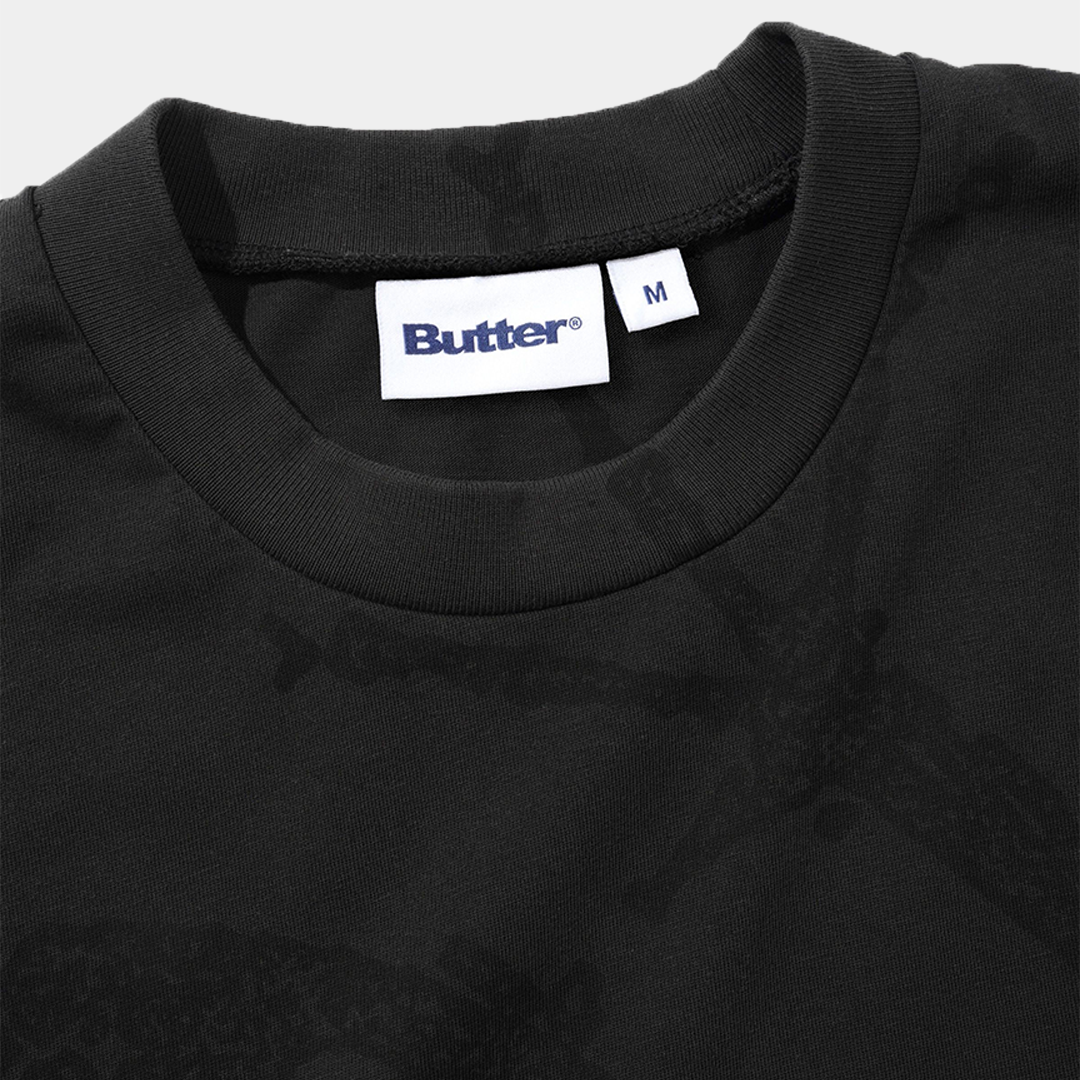 Butter Amphibian Tee Washed Black
