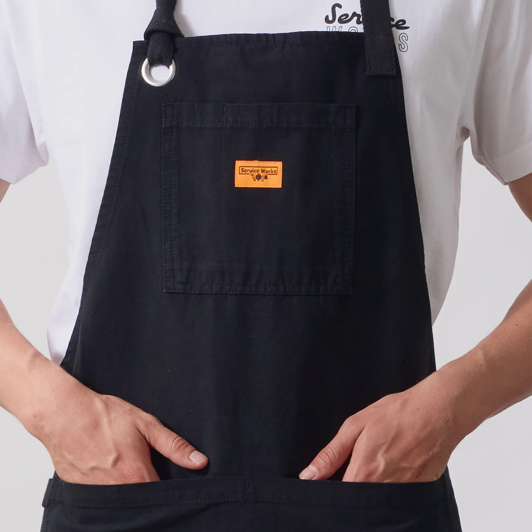 Service Works Canvas Apron Black