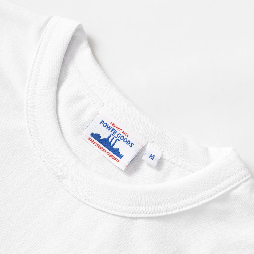 Power Goods Archive Tee White