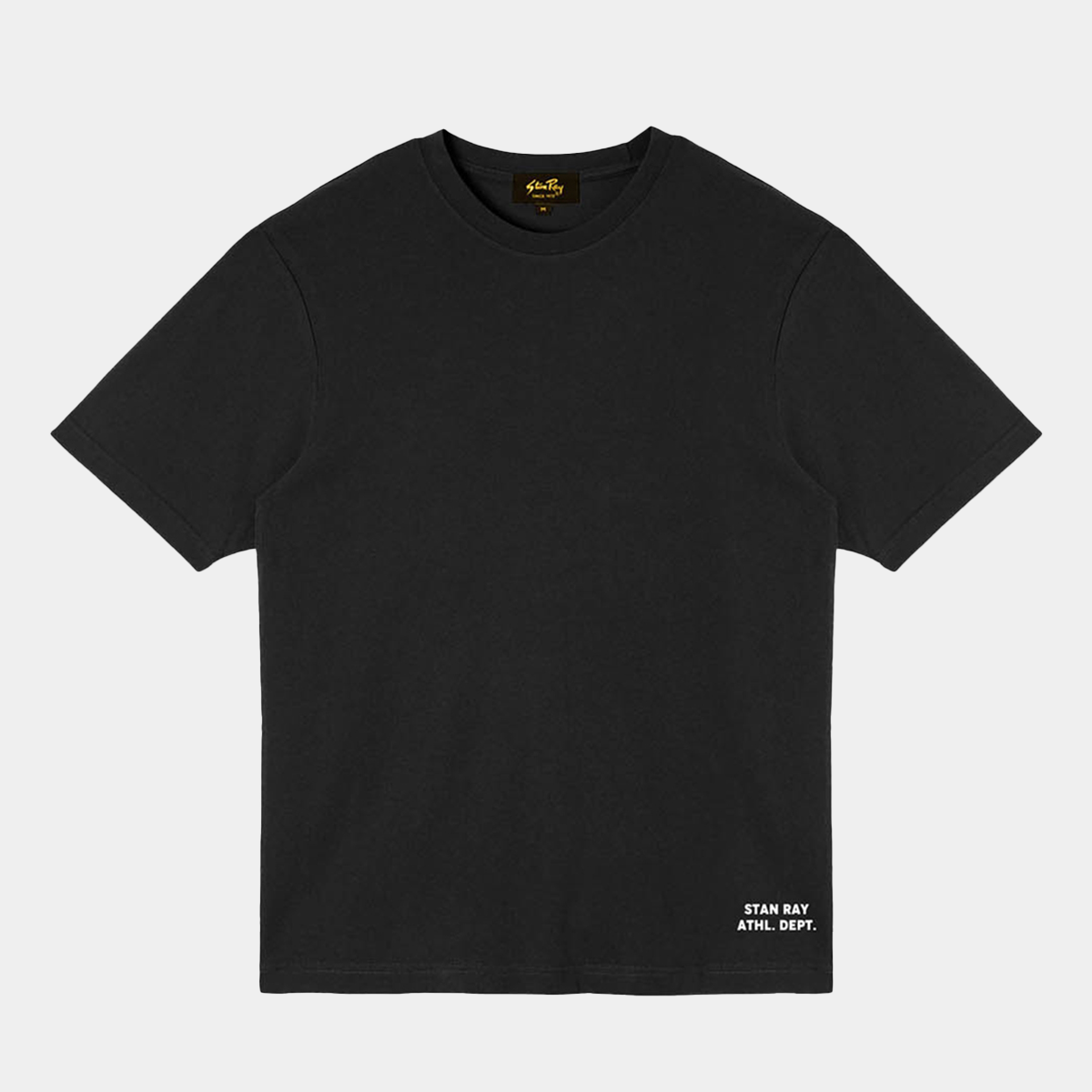 Stan Ray Athletic Dept. Heavy Weight Boxy Tee Washed Black