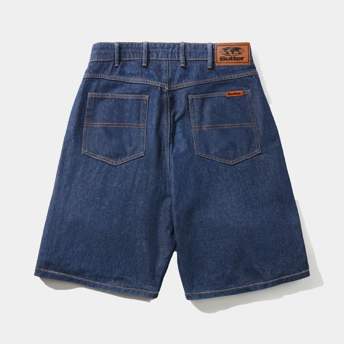 Butter Goods Baggy Denim Shorts Dark Indigo – Brick + Mortar Butter Goods Baggy Denim Shorts Dark Indigo – Brick + Mortar