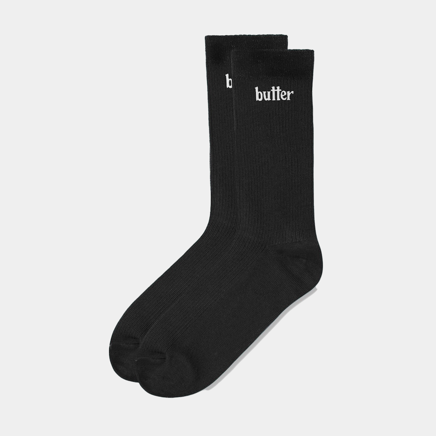 Butter Goods Basic Socks Black